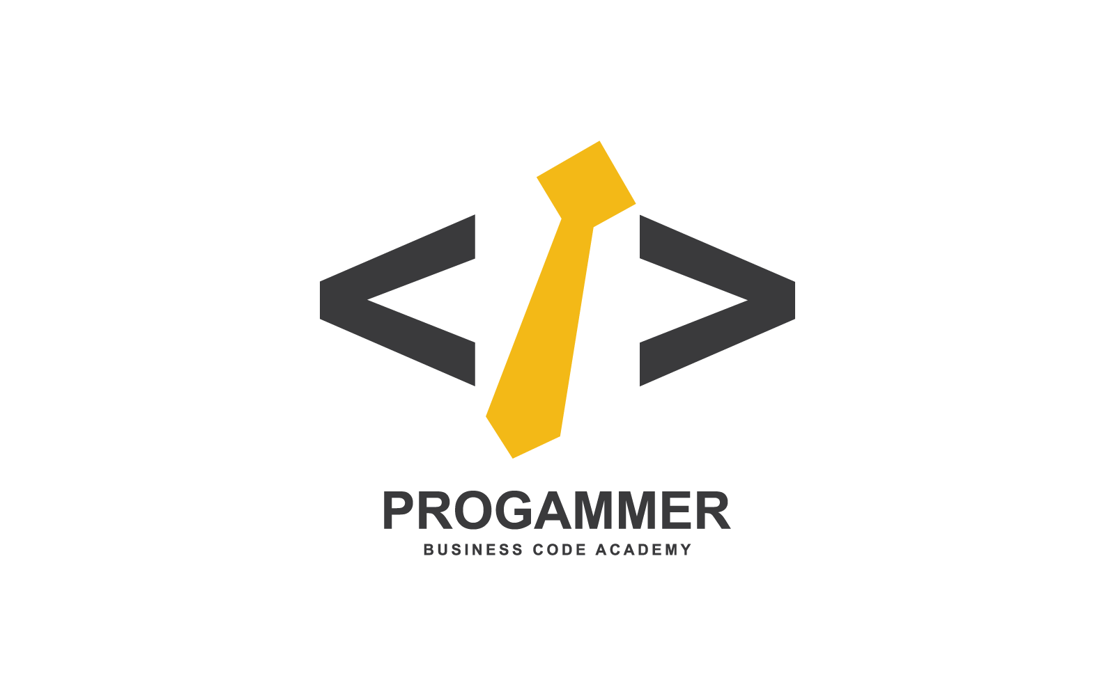 Programming Code technology design vector template Logo Template
