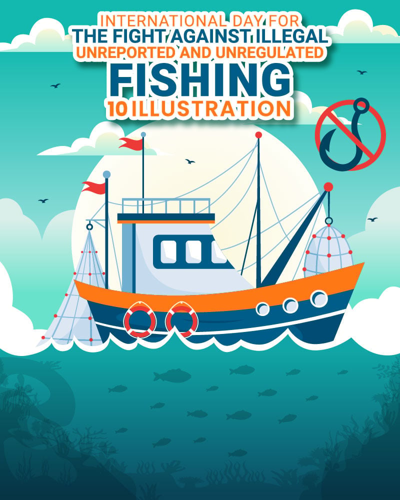 Kit Graphique #395250 Fishing Rod Divers Modles Web - Logo template Preview