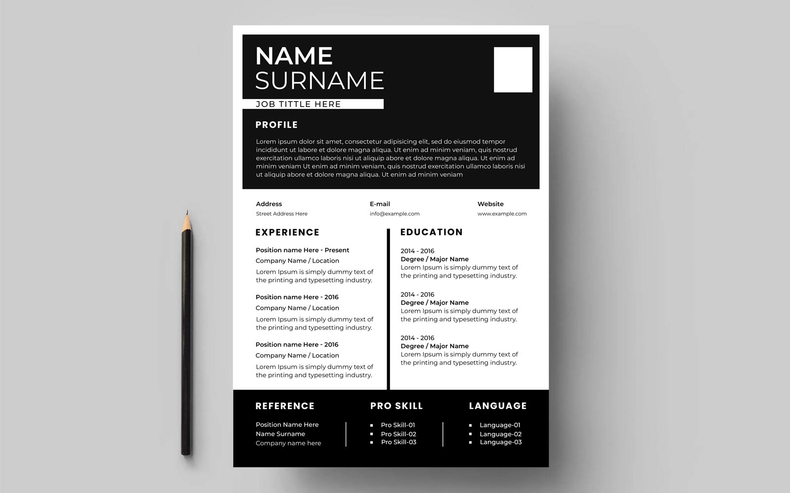 Template #395256 Clean Corporate Webdesign Template - Logo template Preview