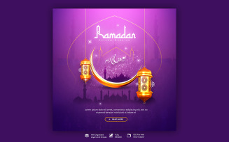 Ramadan Kareem Social Media Template