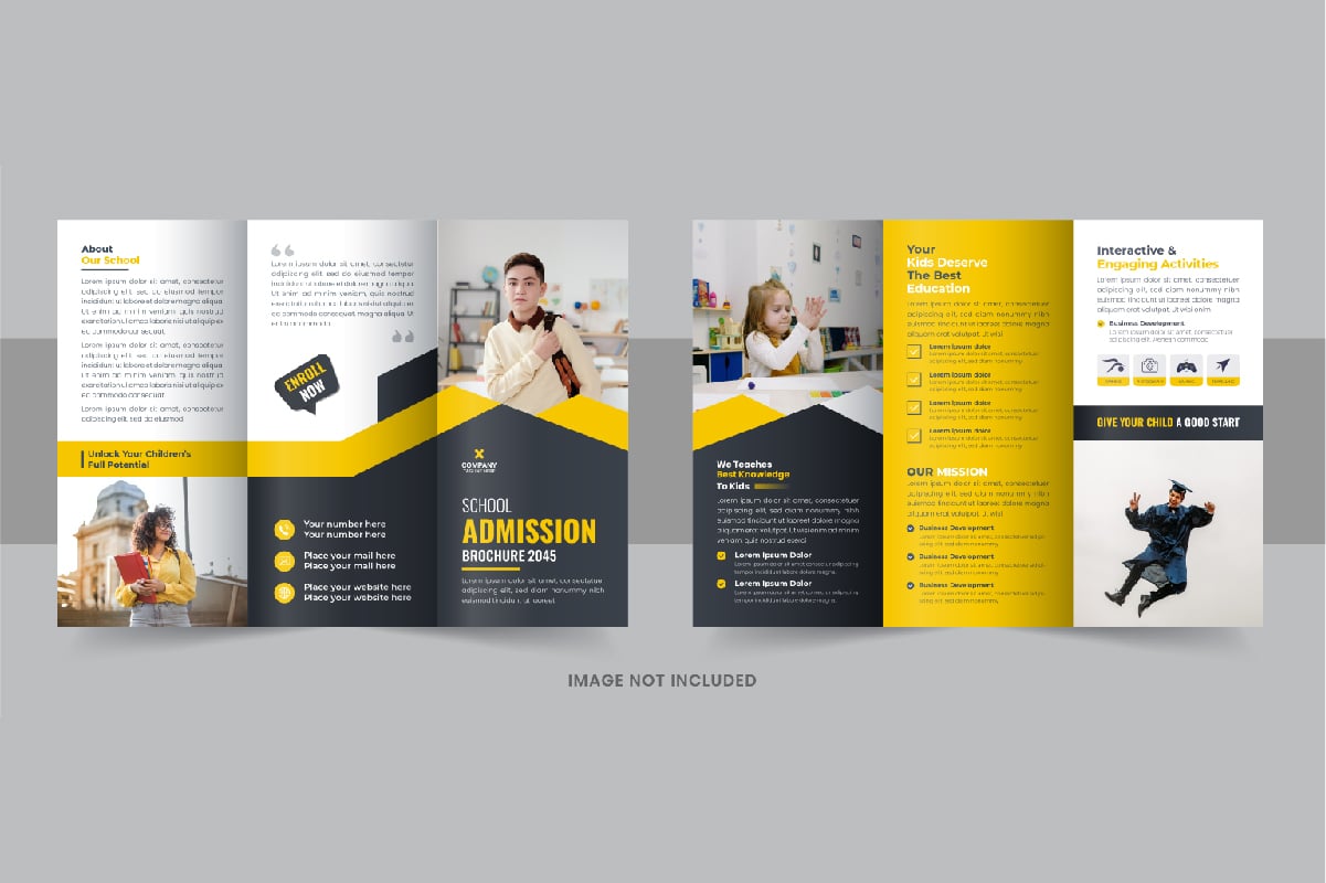 Kit Graphique #395400 Brochure Business Web Design - Logo template Preview