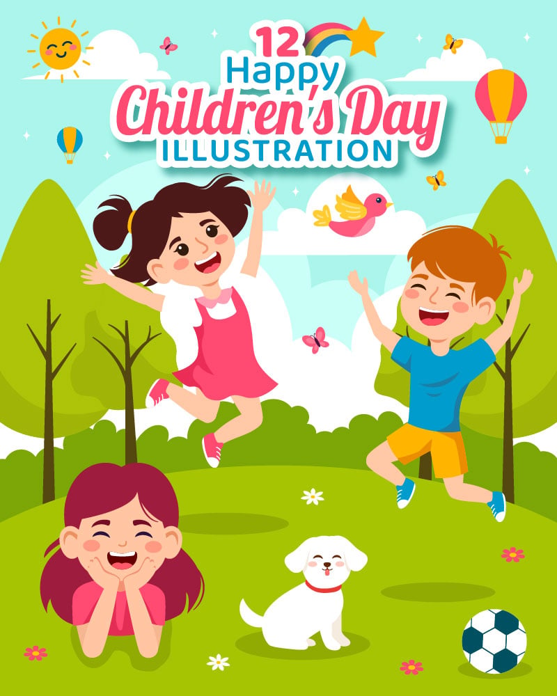 Kit Graphique #395477 Enfants Jour Divers Modles Web - Logo template Preview