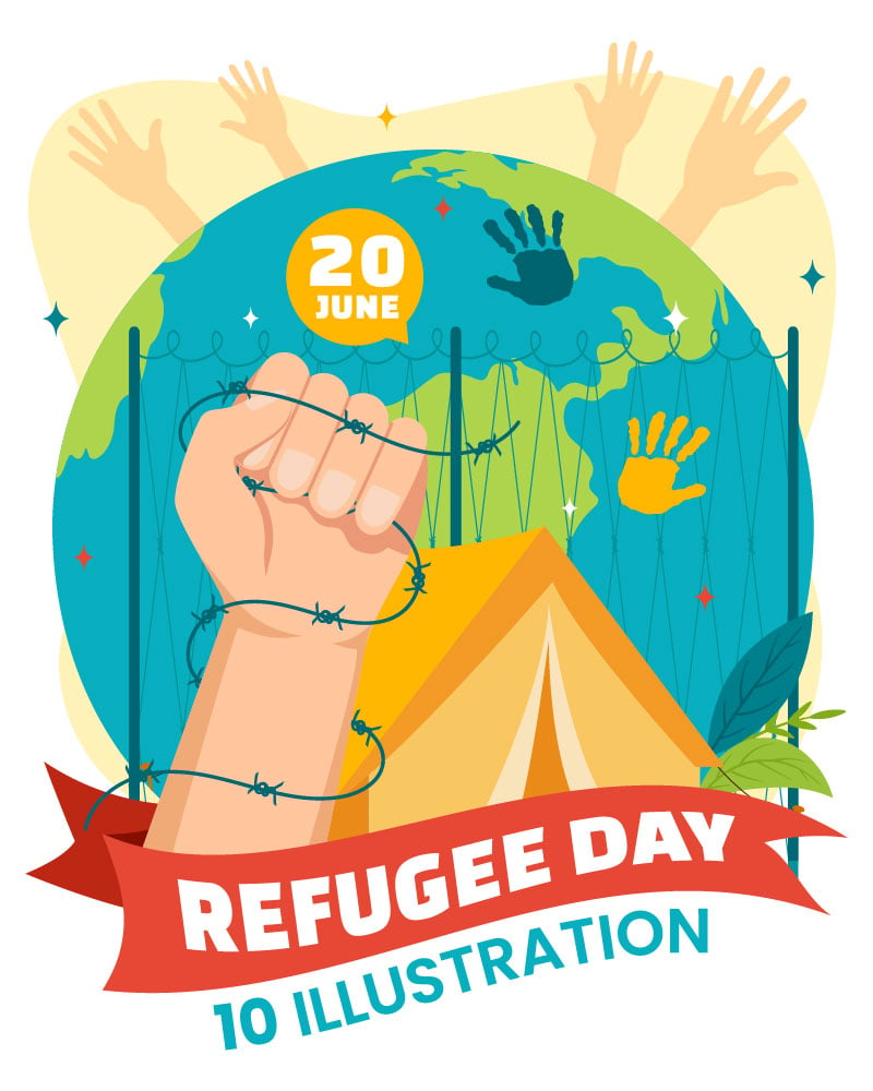 Kit Graphique #395497 Refugee Jour Web Design - Logo template Preview