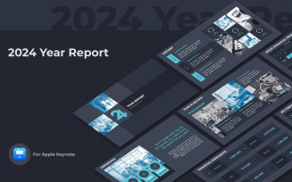 2024 Year Report Keynote Presentation Template