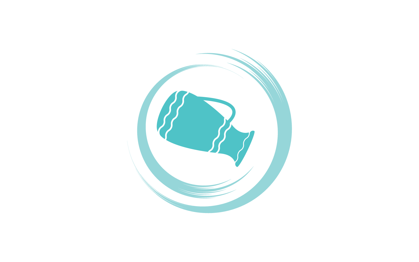 Segno zodiacale Acquario e simbolo vettoriale