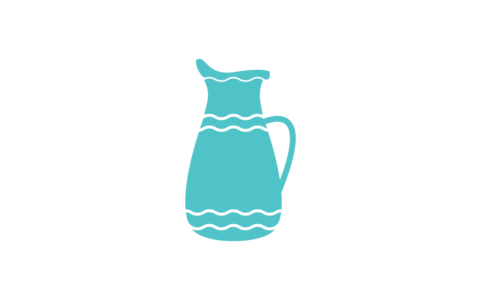 Signe du zodiaque Verseau et symbole logo vecteur