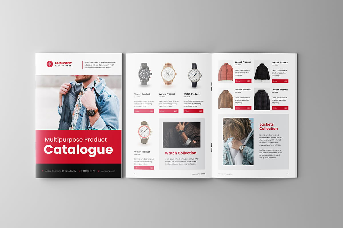 Kit Graphique #395587 Catalogue Catalogue Web Design - Logo template Preview