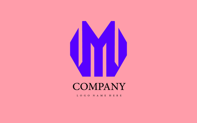 Logo Letter M Initial Luxury Elegant Logo Logo Template
