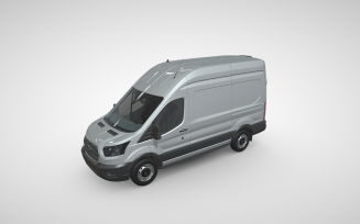Premium Ford Transit H3 390 L2 3D Model: Enhance Your Projects with Precision