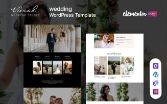 Vivaah - Bridal And Wedding Studio WordPress Elementor Theme