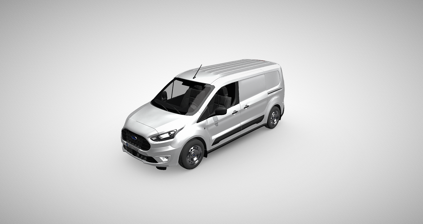 Professional Grade 3D Model: Ford Transit Connect - Perfect for Visualizations