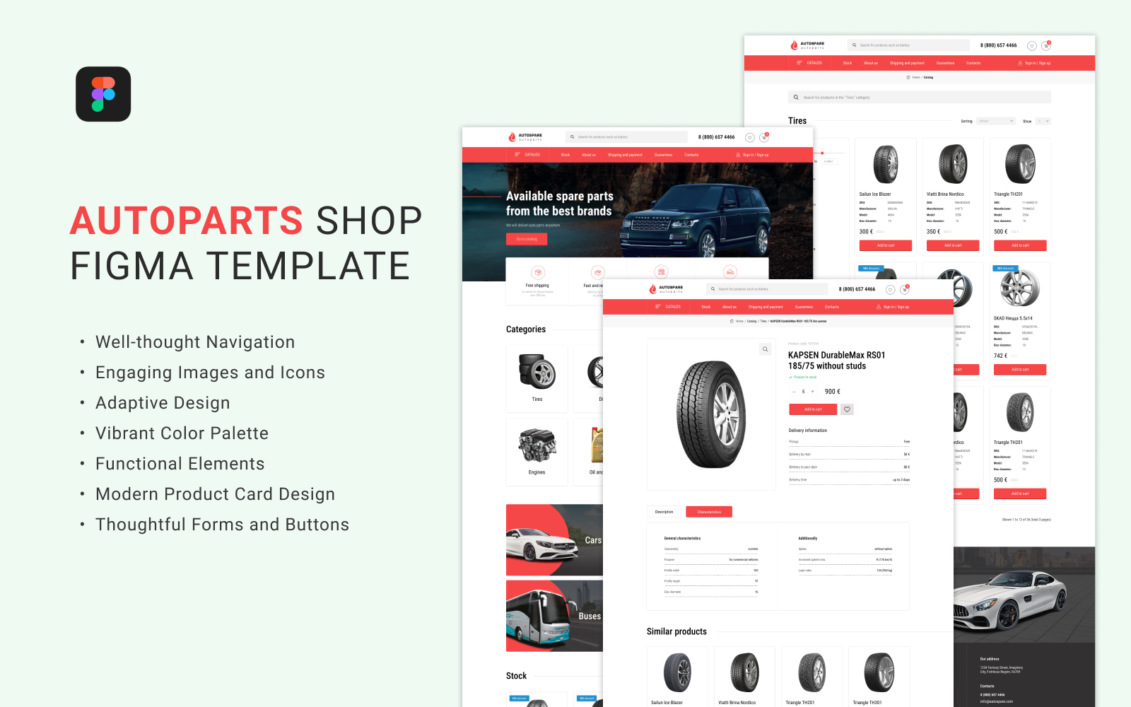 Kit Graphique #395710 Auto Boutique Web Design - Logo template Preview