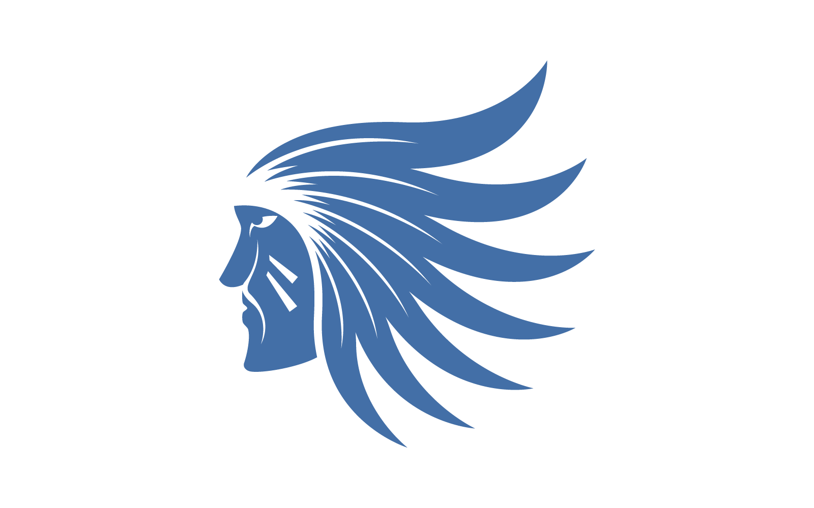 Apache logo vector design illustration template