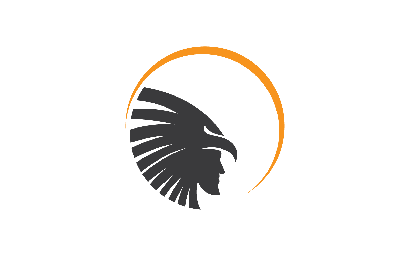 Apache logo vector illustratie ontwerpsjabloon