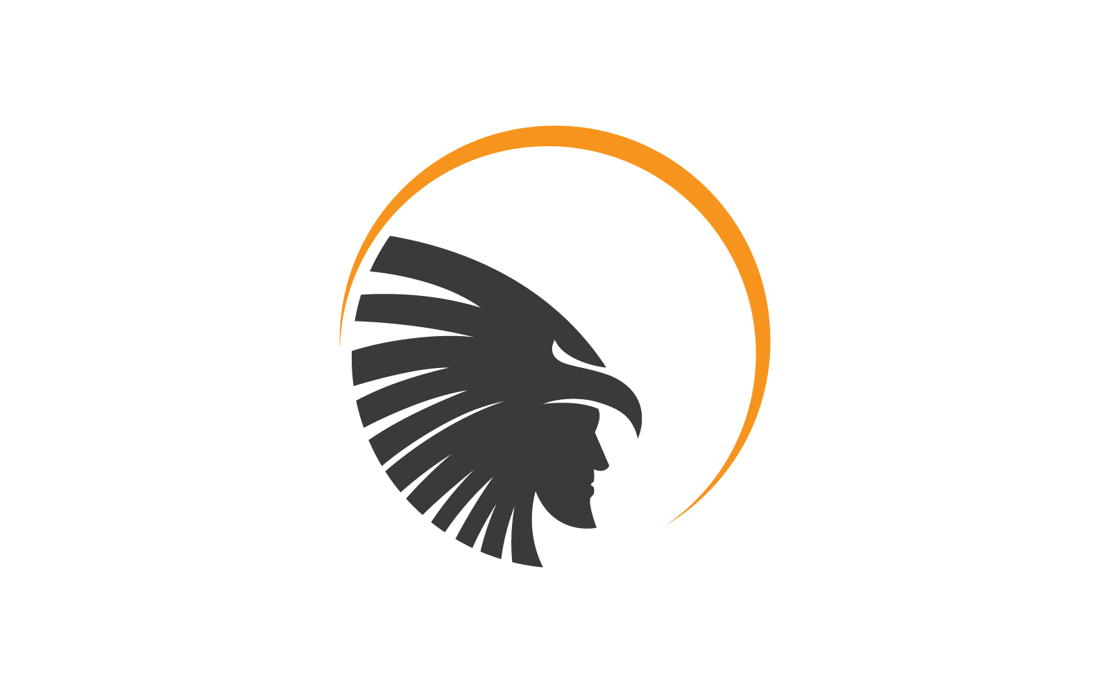 Apache logo vector illustration design template