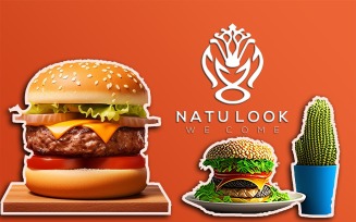 burger Mockup_burger ads mockup_burger ad mockup