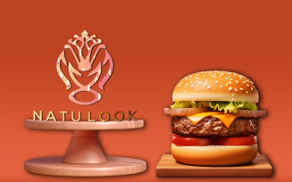 Sing burger Mockup_burger ads mockup_burger ad