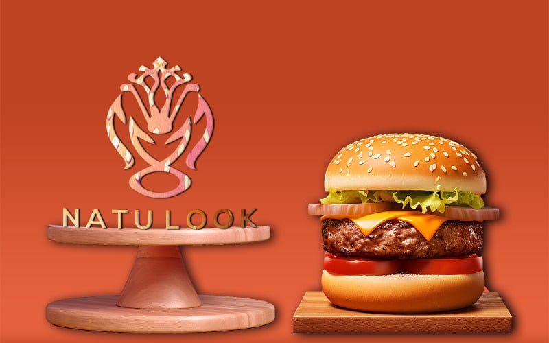 Sing burger Mockup_burger ads mockup_burger ad Product Mockup
