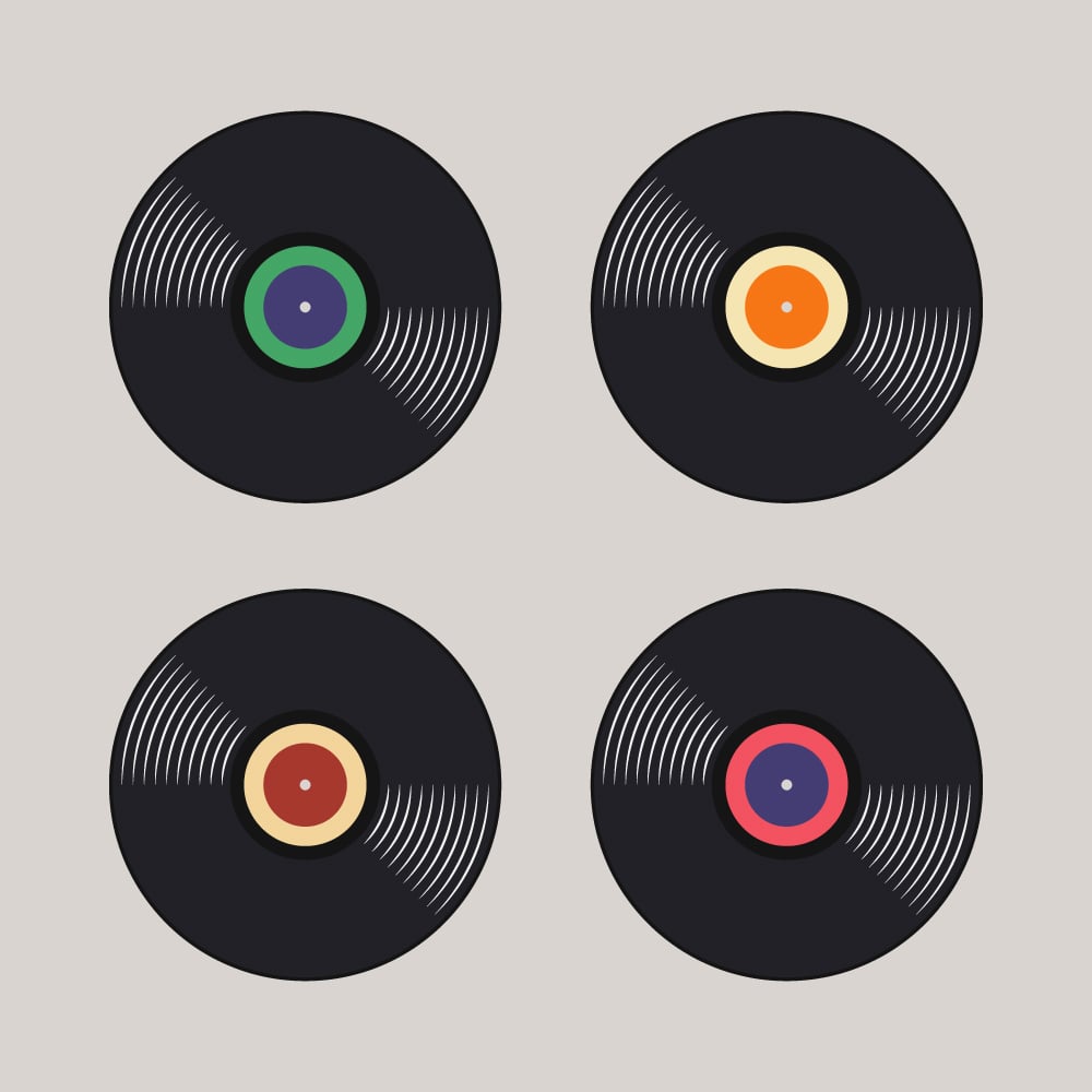 Kit Graphique #395821 Vinyl Record Divers Modles Web - Logo template Preview