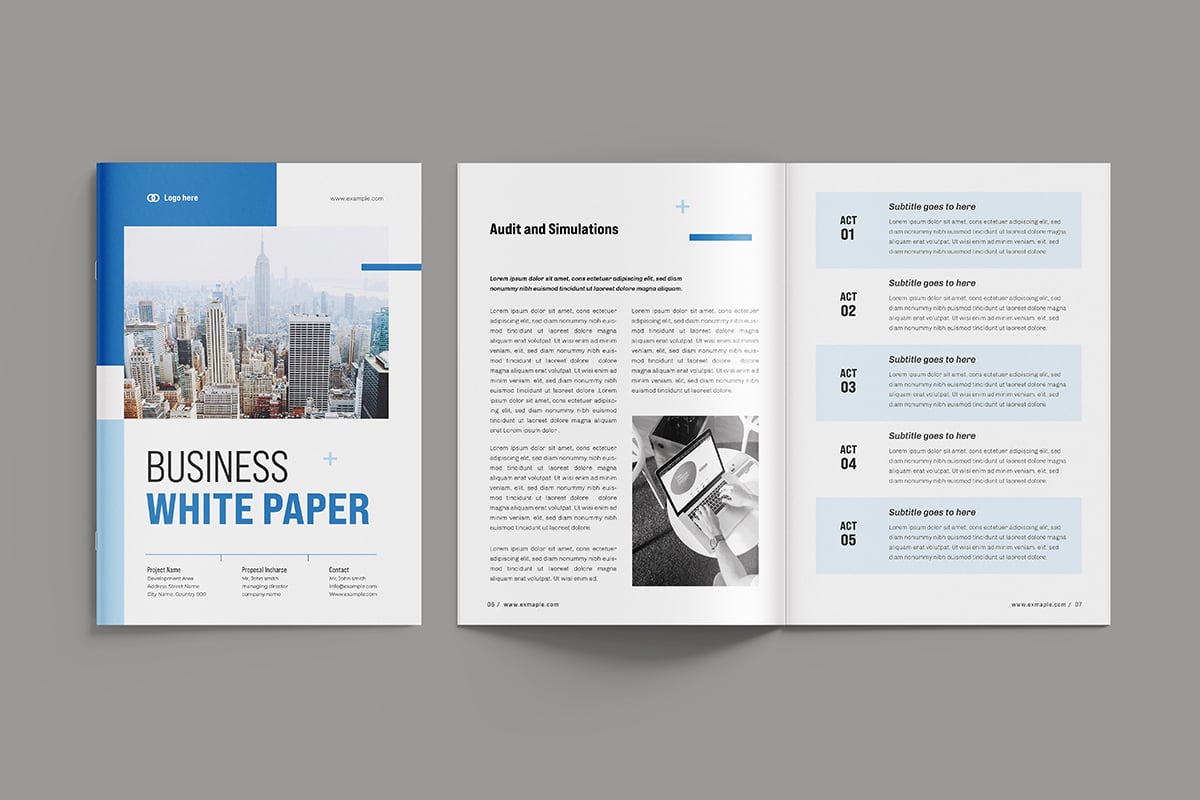 Template #395828 Paper Business Webdesign Template - Logo template Preview