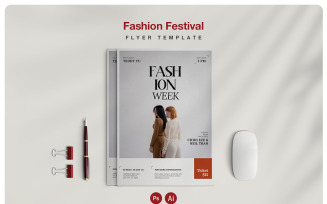 Fashion Festival Flyer Template