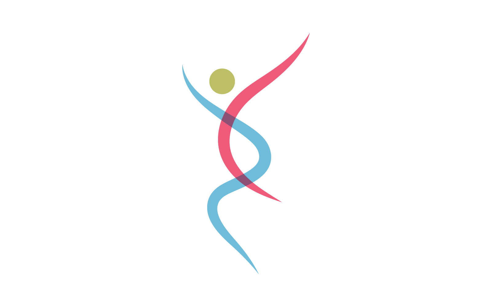 Gezond leven mensen logo vector illustratie ontwerpsjabloon