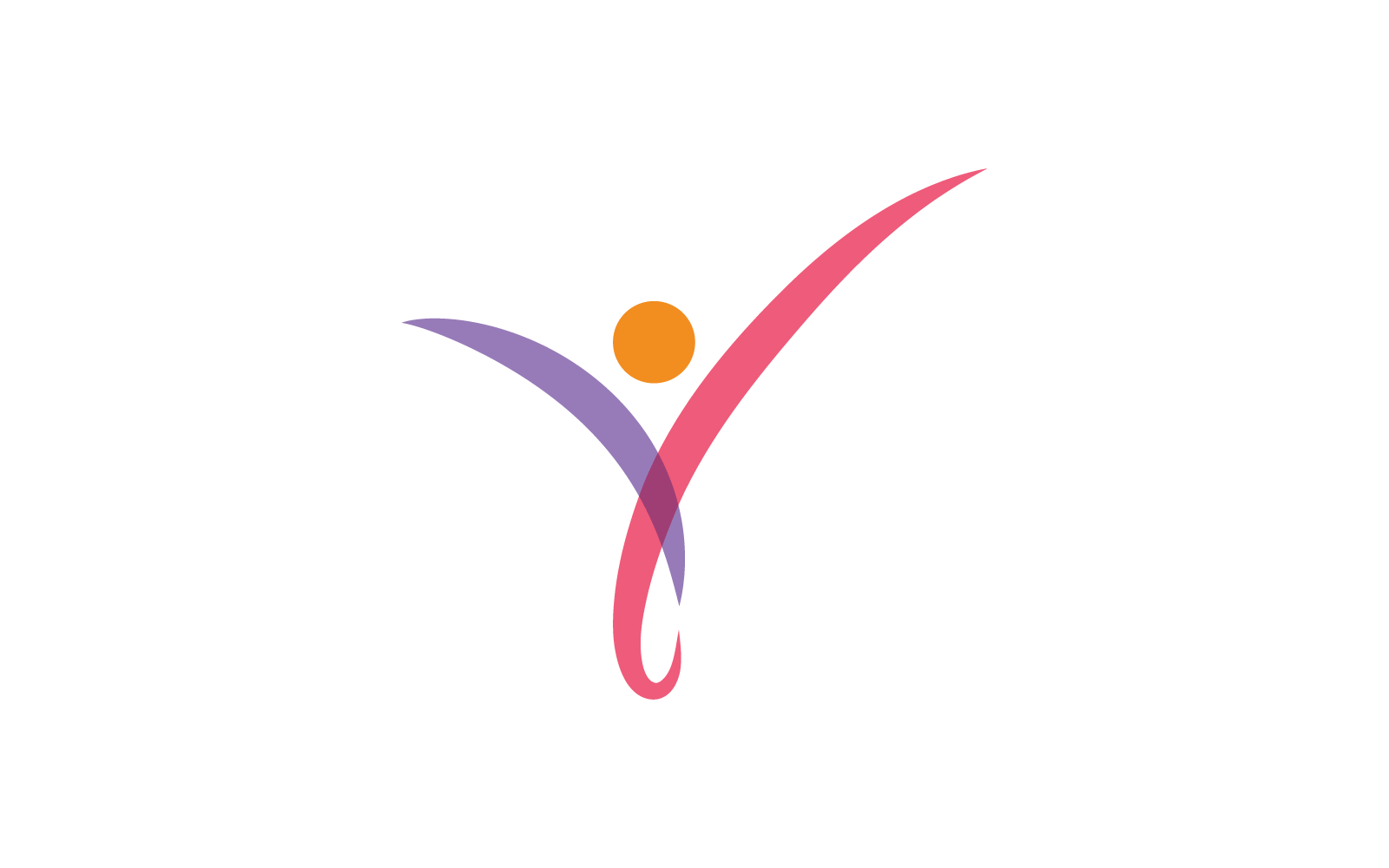 Plantilla vectorial del logotipo de personas de vida saludable
