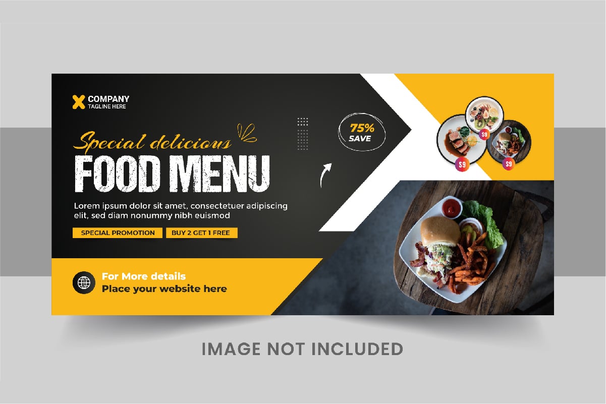 Template #395946 Food Social Webdesign Template - Logo template Preview