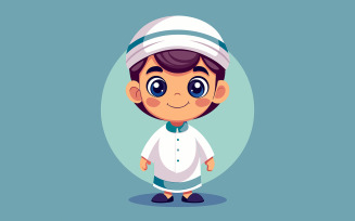 Cute Little Ramadhan Boy Design 14