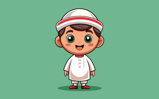 Cute Little Ramadhan Boy Design 22