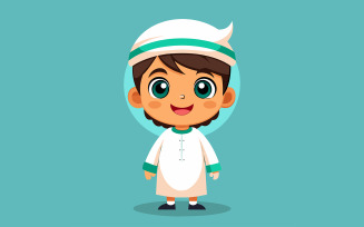 Cute Little Ramadhan Boy Design 23