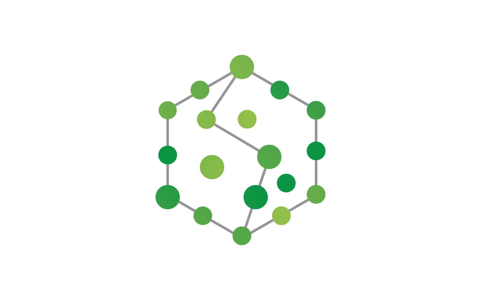 Molecule design logo icon vector template