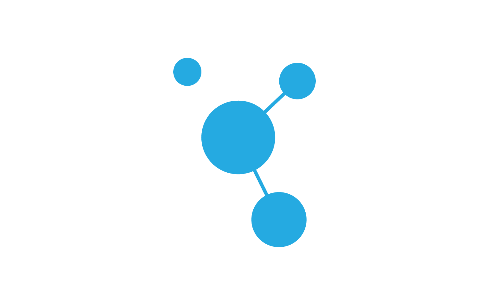 Molecule design vector illustration template
