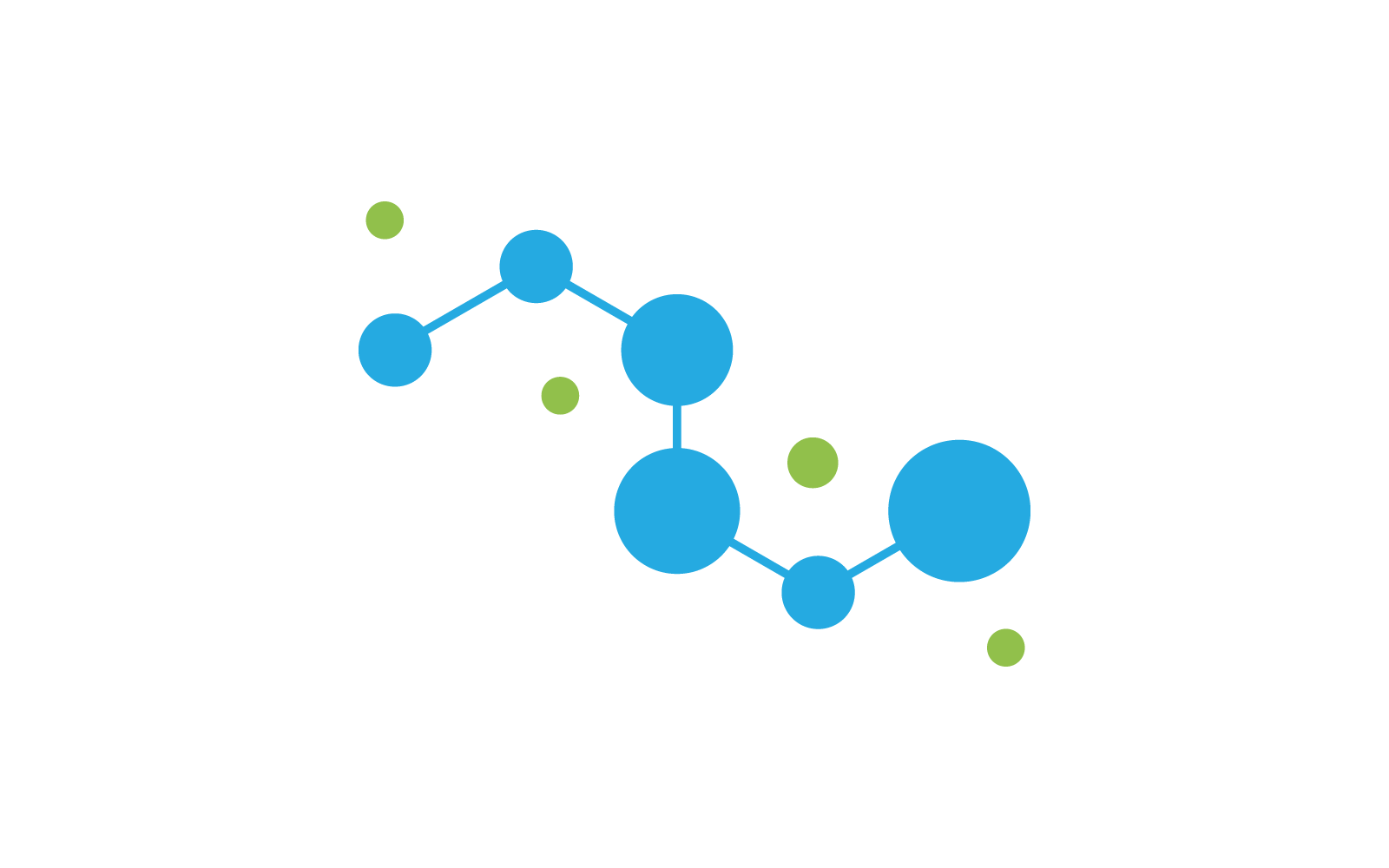 Molecule logo icon vector design illustration template