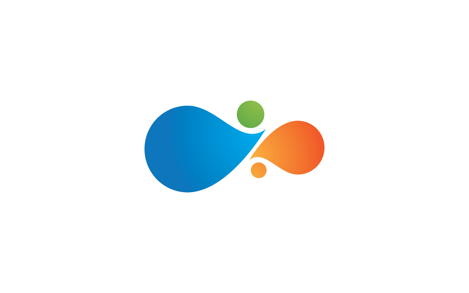 Molecule logo illustration design icon vector