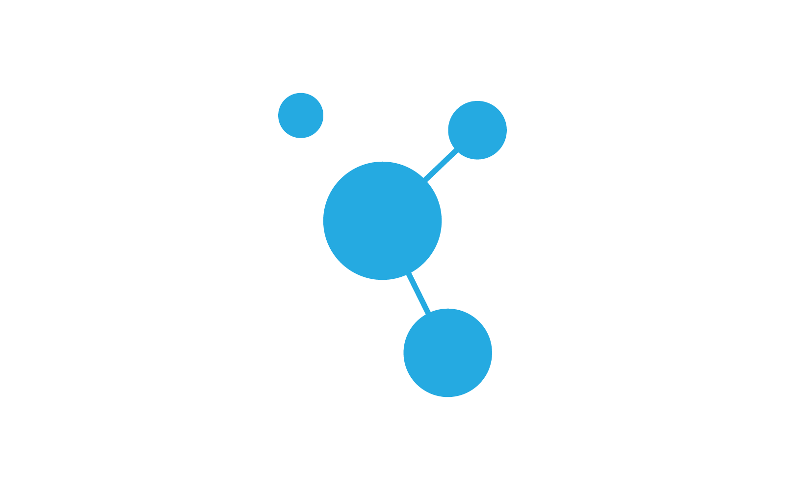 Molecuul ontwerp vector illustratie sjabloon