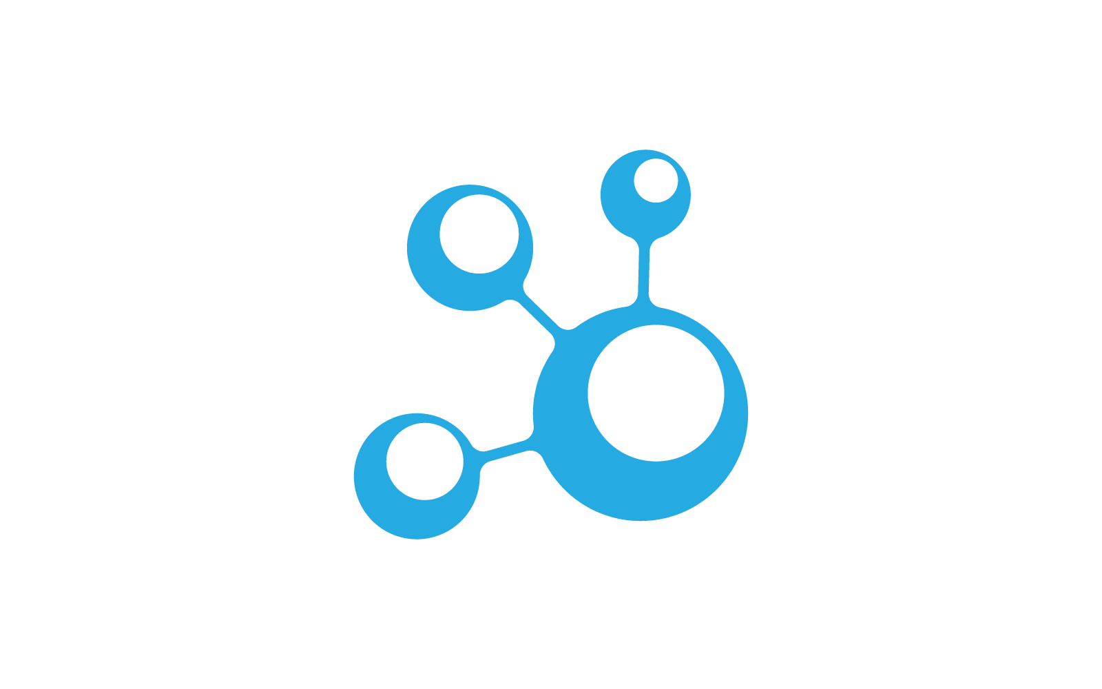Molekül-Design-Vektor-Symbol-Logo-Vorlage