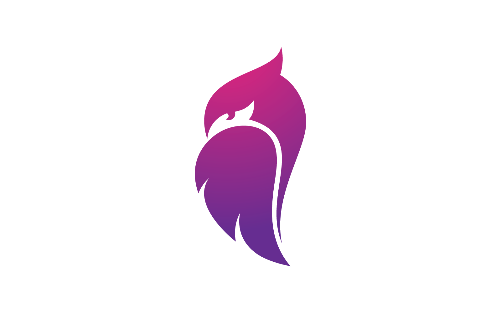 Owl logo vector icon flat design template Logo Template