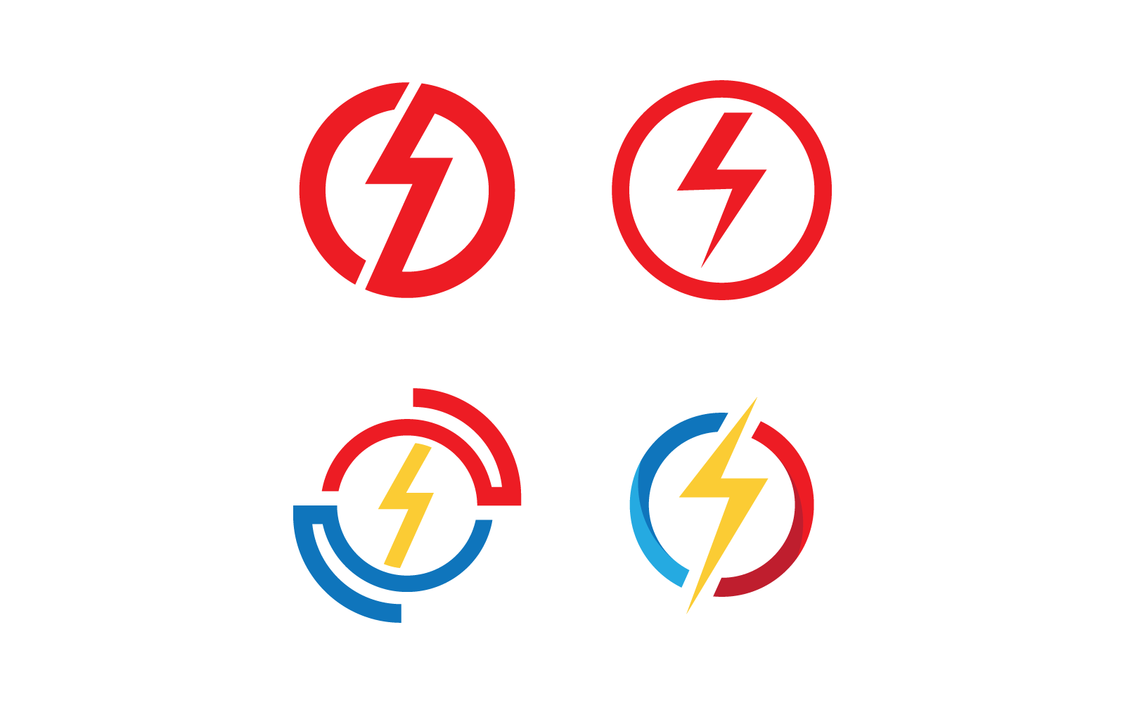 Power-Blitz-Illustration-Logo-Vektor-Design