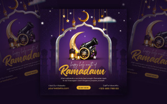 Ramadan Kareem Social Media Template design