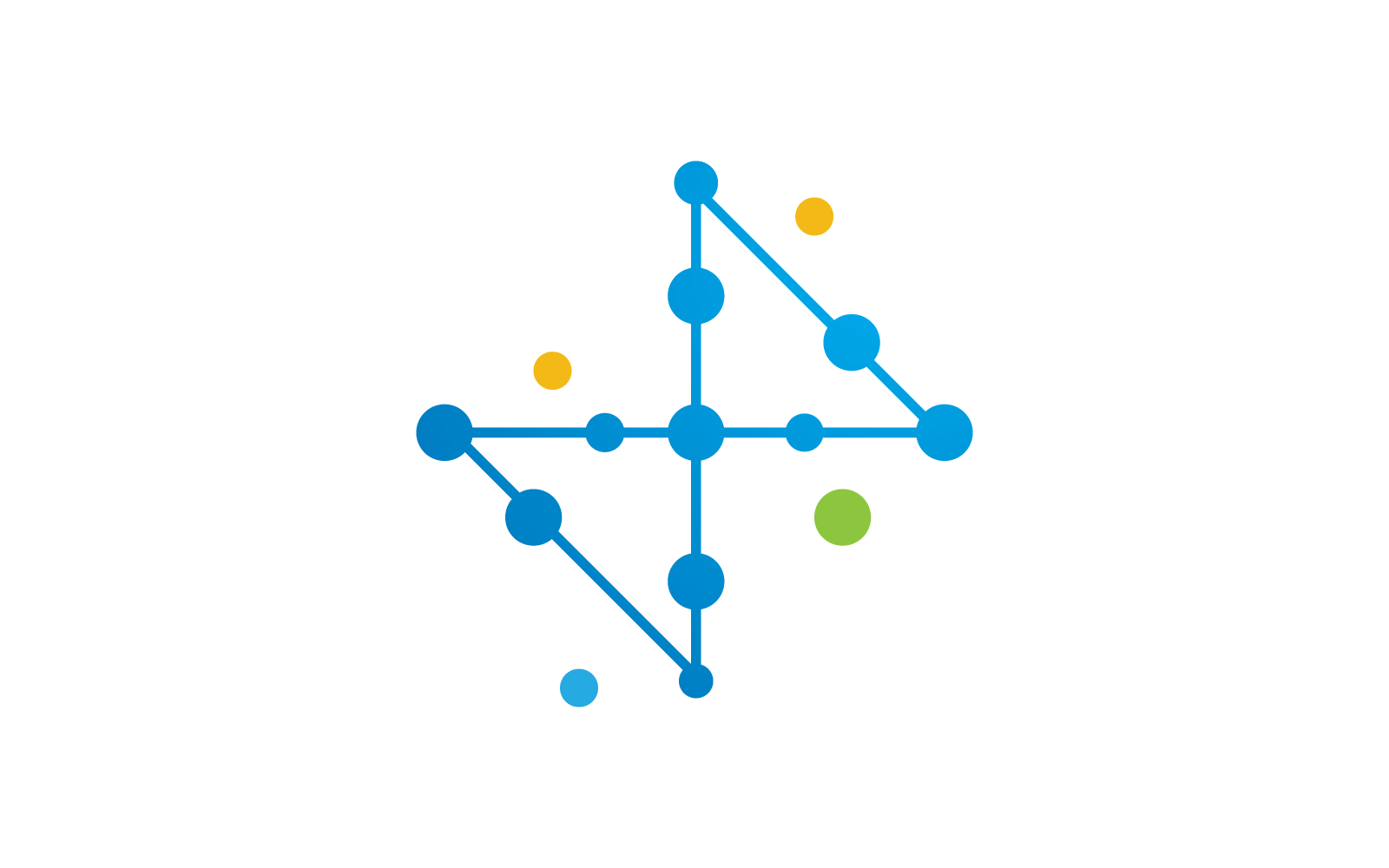 Vorlage für Moleküldesign-Logo-Illustrationsvektorsymbole