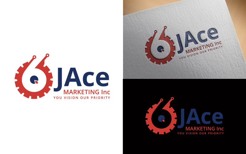 6 J Ace Marketing Inc logo template Logo Template