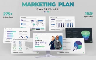 Tactical Marketing Plan PowerPoint Template