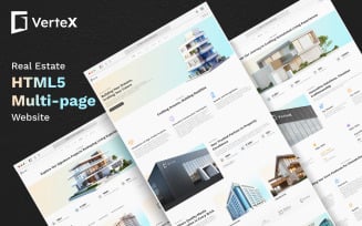 VerteX - Real Estate Bootstrap HTML5 Website Template