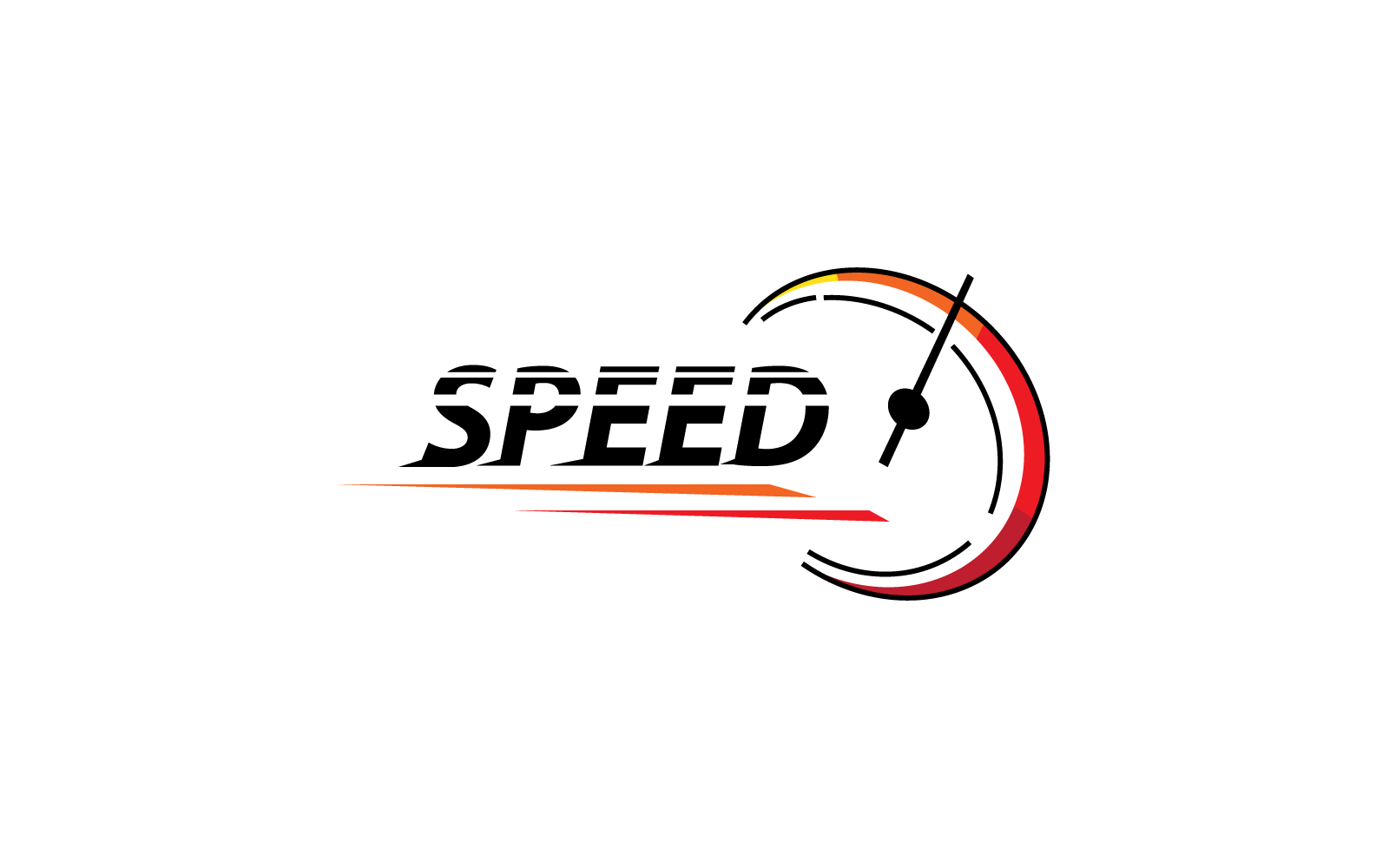 Speed racing design vector illustration template