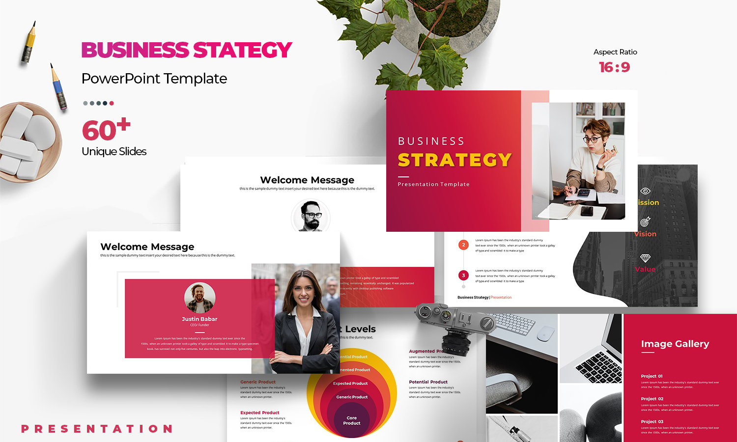 Template #396372 Template Powerpoint Webdesign Template - Logo template Preview