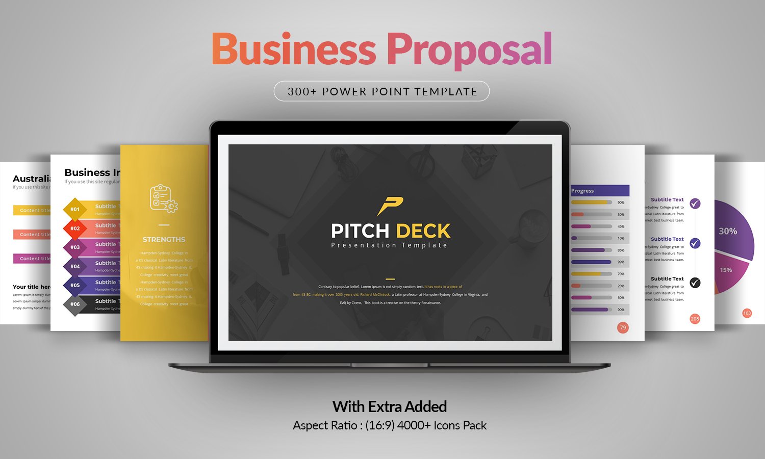 Template #396375 Template Powerpoint Webdesign Template - Logo template Preview