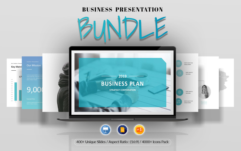 Best Business Presentation Bundle PowerPoint Template