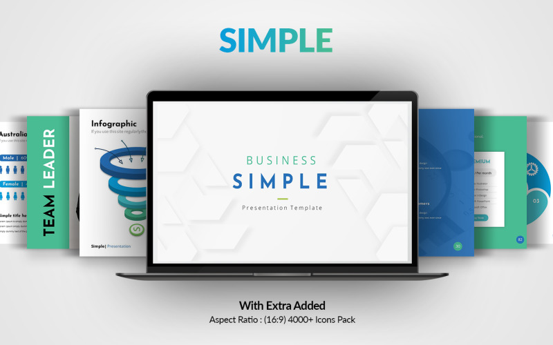 Business Smiple PowerPoint Template