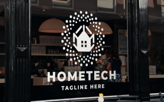Home Tech Pro Logo Template